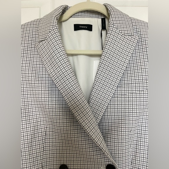 Theory Plaid Blazer - Picture 2 of 6